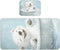 EtherSpher Cute Polar Bear Retro Bathtub Cooling Baby Mattress pad Waterproof 28" x