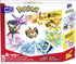 MEGA Pokémon Building Toys Set - Every Eevee Evolution with 470 Pieces, 9 Poseable Characters