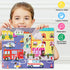 100 4-8 LELEMON Pieces Jigsaw Puzzles in a Metal Box for Kids Age for Boys Girls Toy Puzzles Fire Truck Ambulance