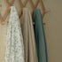 Blankets,3-Pack 40 38 inches GLLQUEN BABY Muslin Swaddle Receiving Blankets for Newborn Boys and Girls,Baby Swaddle