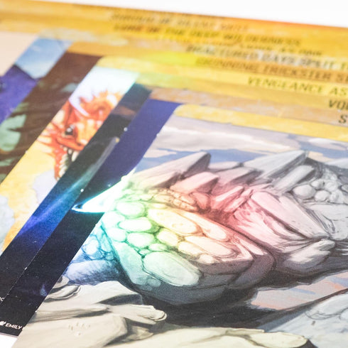 Greater Than Games | Spirit Island: Jagged Earth - Foil Panels | Cooperative Strategy Board Game Accessory, Premium