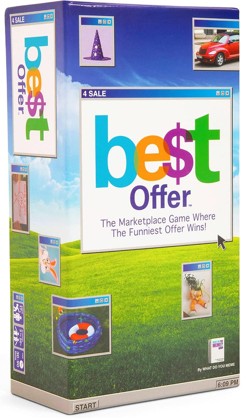 WHAT DO YOU MEME? The Buy Sell Trade Game - Adult Card Games for Game Night