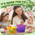 50 4.3 6.7 400g Wenqik Pcs Plastic Easter Baskets for Kids Bulk x in Easter Egg Baskets Empty Plastic Buckets