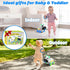 6-12-18 1 6 7 8 9 10 12 Musical Cow Baby Toys Months, Bilingual Crawling Walking Toddler Educational Learning Toy