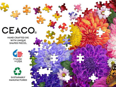 300 Ceaco Flower Spectrum PC Puzzle