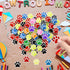 48 Pcs Paw Erasers, 8 Colors, Dog Birthday Party Favors, Cat Party Gifts, Welcome Back to School Supplies