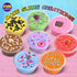 4 LB Milky Butter Slime Bucket Gift for Girls, FunKidz 64 FL OZ Soft White Scented Slime Kit with 29 Add-Ins for Kids
