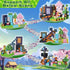 200PCS Set, 3+, Goody King Magnetic Building Blocks - Forest & Volcano Adventure STEM Learning Toys for Kids Ages