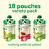 Pack, 3.5oz, 18ct Beech-Nut Baby Food Pouches Veggies & Fruities Variety