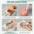 Set, Set 3 4 5 Pithfor Wooden Play Cooking Pretend Play Kitchen Accessories Toys for Kids Toddlers, Including Play