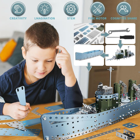 Set, 504 8-12, 8 9 10 11 12-16 Lucky Doug Stem Building Projects Model Cruiser Ocean Ship Pieces Stem Project Building