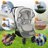 Eiszhjk Rain Cover Compatible with Nuna Stroller - Waterproof Stroller Rain Cover, Windproof Travel Weather Shield