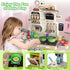 Set, Playset 57 2-4 3-5 Play Kitchen Kids Kitchen with Realistic Sound & Light, Cooking Stove, Sink, Play Food