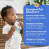3-Pack 0-12 Set Baby Teething Toys for Months | Food-Grade Silicone & Natural Beech Wood Teether | Easy-to-Hold Animal