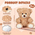 Liliful 8 Pieces 8 Inch Bear Stuffed Animal Bulk, Soft Plush Toys for Baby Shower and Birthday Party Gifts