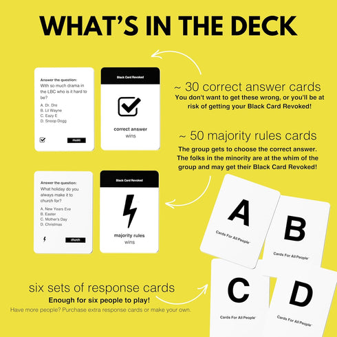 Black Culture Trivia Card Game, Third Edition - Laugh Out Loud Fun for Adults, Game Night & Holidays