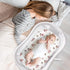 31.5'' 18'', 2 Pack TILLYOU Cotton Fitted Bassinet Sheets for Baby Boy Girl, Fit for Halo Bassinet Swivel Sleeper