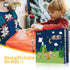 Set, MITCIEN Camping Toys Play Pretend Campfire, Play Food for Kids with Oil Lantern, Pretend Fruits Vegetables