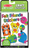 Melissa & Doug On The Go Felt Friends Craft Activity Set, 188 Felt Stickers - FSC Certified