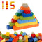 115 PCS Large Building Blocks, Educational STEM Toys for Kids Ages 3+,