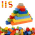 115 PCS Large Building Blocks, Educational STEM Toys for Kids Ages 3+,
