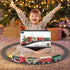 Set 3-8 Classic Electric Train for Toddlers Battery Operated Push-Button Train with Lights & Sounds, No Remote