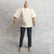 1/6 Custom Scale Clothes - T-Shirt + Jean Trousers for 12" Male Action Figure Doll Clothes (White)