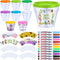Meanplan 28 Pcs Spring Crafts 16 Spring DIY Flower Pots Paint Your