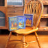 EKKZ 3-Piece 1:6 Set Scale Miniature Holiday Book - Openable Christmas Eve & Gingerbread Illustrated Stories