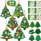 80UncleKimby 60pcs Christmas Crafts for Kids - DIY Xmas Tree Ornaments with