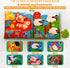 0-6 6-12 12-18 1 Tinsel Trends Baby Books Farm Animal Soft Cloth Busy Book Gifts for Babies Early Learning See Touch