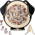 homteka Wooden Jigsaw Puzzle Dog Shaped 135-Piece with Frame & Acrylic Cover -