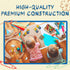 576 144 4-Packs, Bedwina Bulk Crayons - Crayons - Case of Premium Colors Bulk School Supplies for Kids and Toddlers