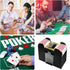 Automatic Card Shuffler - Electric Battery-Operated for 1/2/4/6 Decks, Casino Card Game for Home Parties