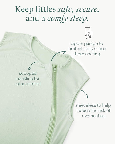 Summer 0.5 3T-4T-5T PurComfy Extra-Long Toddler Sleep Sack, Premium Bamboo Viscose Sleeping Bag Supersoft TOG Wearable