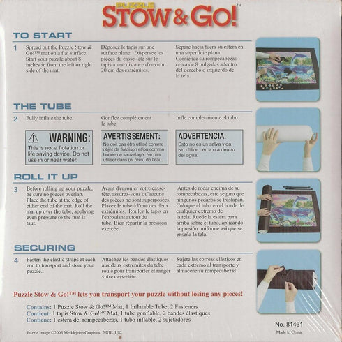 Ravensburger Stow & Go 1000 PC Puzzle Storage System - Perfect Puzzle Accessory