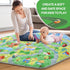 52x45 HOMBYS Hexagon Playpen Mat, Thicken Soft Playpen Mat Fits Hexagon Portable Play Yard & Playpen, Washable Baby