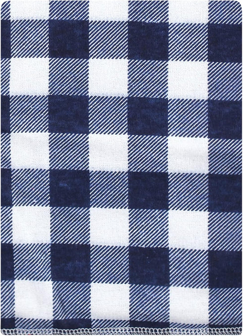 (Pack 2) Hudson Baby Unisex Baby Cotton Flannel Burp Cloths Bundle, Apple Orchard, One Size