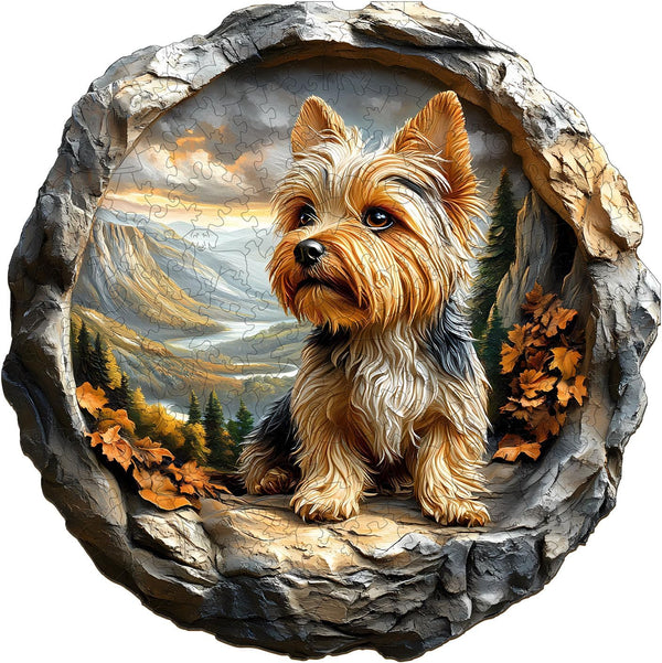WOODBESTS Wooden Puzzles for Adults (300 Piece, L, 13.4"x13.4") Yorkshire Wood Puzzles
