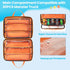34 1:64 CURMIO Monster Trucks Carrying Case Compatible with Monster Jam, Monster Truck Bag Holding Scale Toy Cars