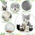 Honoson 5 Set 14 Inch Mommy 4 Pcs Wolf Plush Toy Wolf Stuffed Animal with Babies Soft Plushie for Boys Girls Birthday