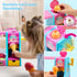 lalalark Set 3 4 5+ Ice Cream Maker Toy for Kids, Play Ice Cream and Ice Cream Scoop Toy, Pretend Ice Cream Shop, Color