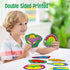 9 Pieces Kids Lacing Cards, Double Sided Sewing Cards with 9 Dinosaurs and Colorful Laces, Educational Activity