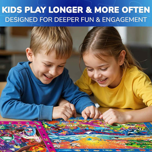 100 4-6 4 6-8 5-8 8-10 QUOKKA Piece Puzzles for Kids Ages - Jigsaw Puzzles for Kids Ages - Search and Find