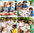 ERTIUANIO 24 Set Summer Summer Arts and Crafts for Kids Adults Bulk, Hawaiian Activities DIY Puzzle Kit with Beach