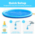 72" (72in, SLOOSH Non-Slip Splash Pad Sprinkler - Outdoor Water Toys Play Mat for Toddlers Kids Dogs, Outside Thickened