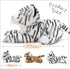 3 17.7 Inch Mommy Set, MaoGoLan White Tiger Stuffed Animal with Babies, Tiger Plush Soft Stuffed Tiger Family Toys