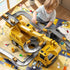 NIPLOOOW 2 1 Playset, Set 3 4 5 6 in Construction Cranes Truck Toy Engineering Excavator Track with Crane, Excavator