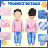 8 18 Inch Summer 18 Inch Bencailor Pieces Doll Clothes Dolly Girl Accessories Cotton Sweaters Denim Pant Regular Outfit