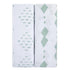 Pack Set Changing Pad Cover and n Play Sheet Bundle (Sage Diamond Collection)